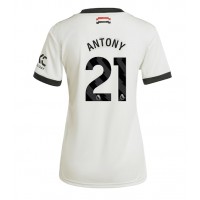 Manchester United Antony #21 Fußballbekleidung 3rd trikot Damen 2024-25 Kurzarm